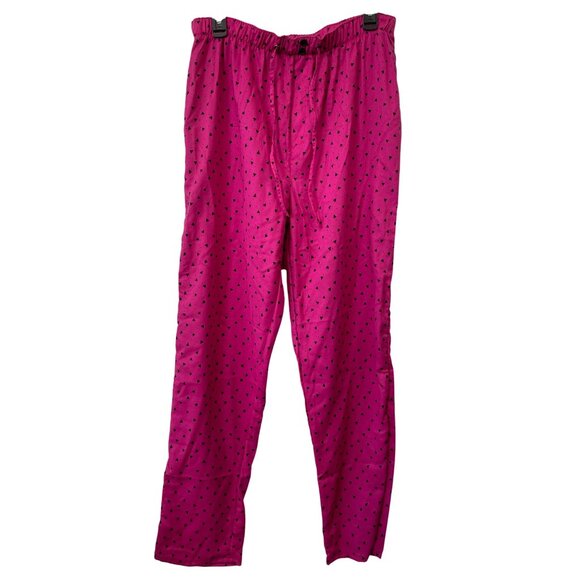 Vintage 90s Lord Isaacs Pull On Pants Size 11/12 Triangle Fuchsia Deadstock NEW - Picture 1 of 5